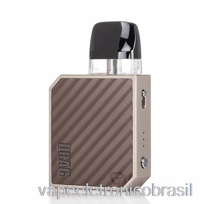 Vape Recarregável Voopoo Drag Nano 2 Nebula Pod Sistema Brilhando Ouro